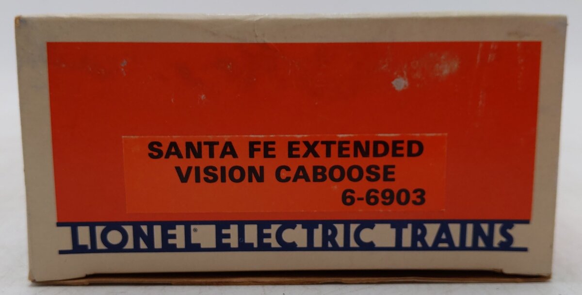Lionel 6-6903 O Gauge Santa Fe Extended Vision Caboose EX/Box