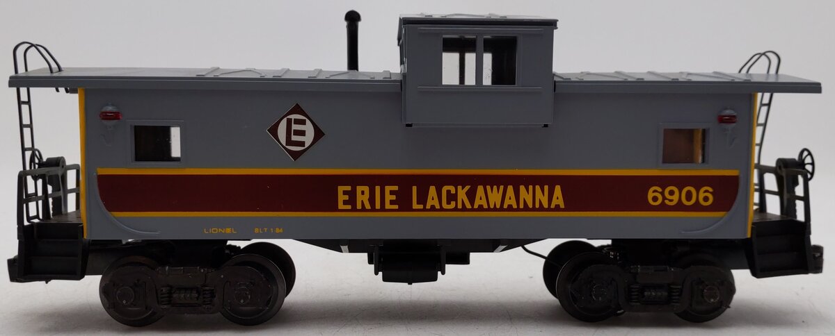 Lionel 6-6906 O Gauge Erie Lackawanna Extended Vision Caboose #6906 EX/Box