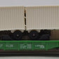 Lionel 6-9120 Northern Pacific Flatcar w/ 2 Vans EX/Box