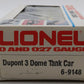 Lionel 6-9148 O Gauge DuPont Triple Dome Tank Car #9148 LN/Box