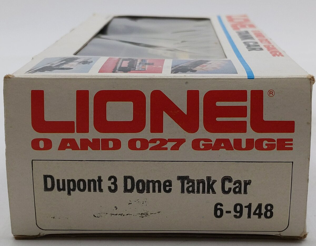 Lionel 6-9148 O Gauge DuPont Triple Dome Tank Car #9148 LN/Box