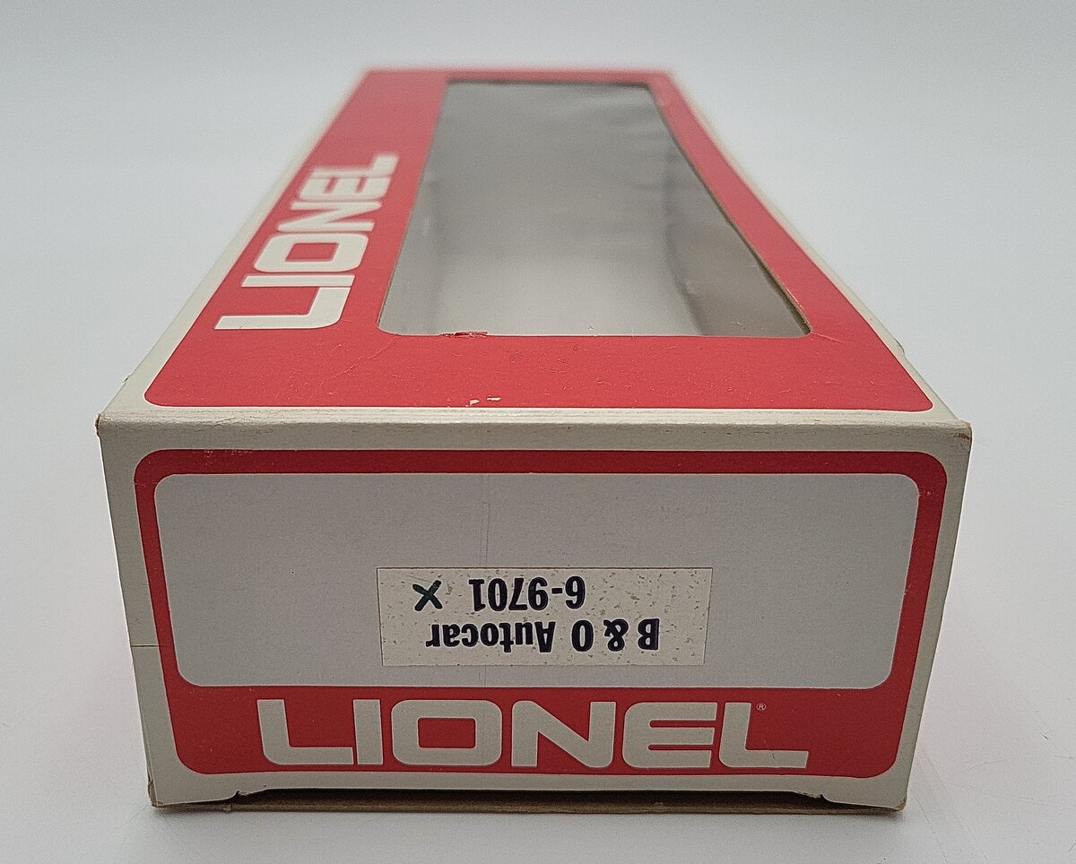 Lionel 6-9701 O Gauge Baltimore & Ohio Double Door Automobile Boxcar VG/Box