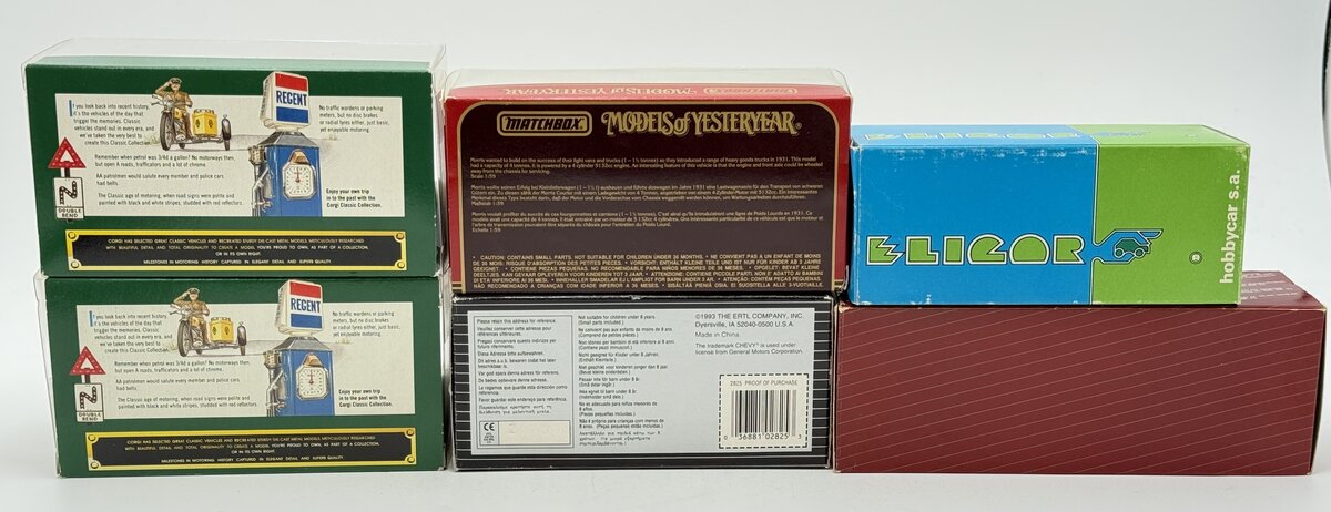 Corgi, Ertl, & Others Assorted Diecast Vehicles [6] LN/Box