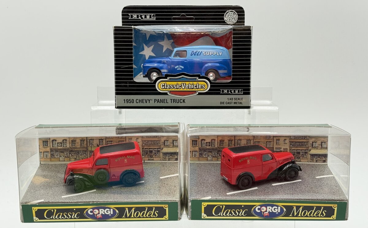Corgi, Ertl, & Others Assorted Diecast Vehicles [6] LN/Box
