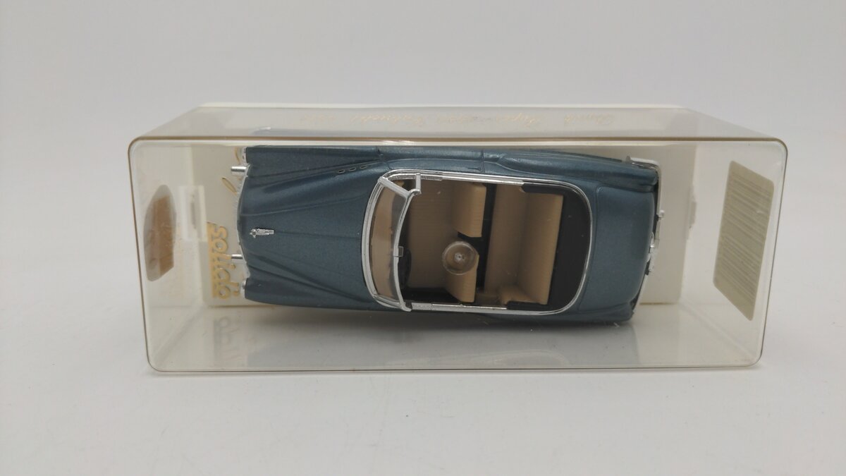 Solido 4511 1:43 Scale Age D'Or Die Cast Grayish-Blue 1950 Buick Super Cabriolet EX/Box
