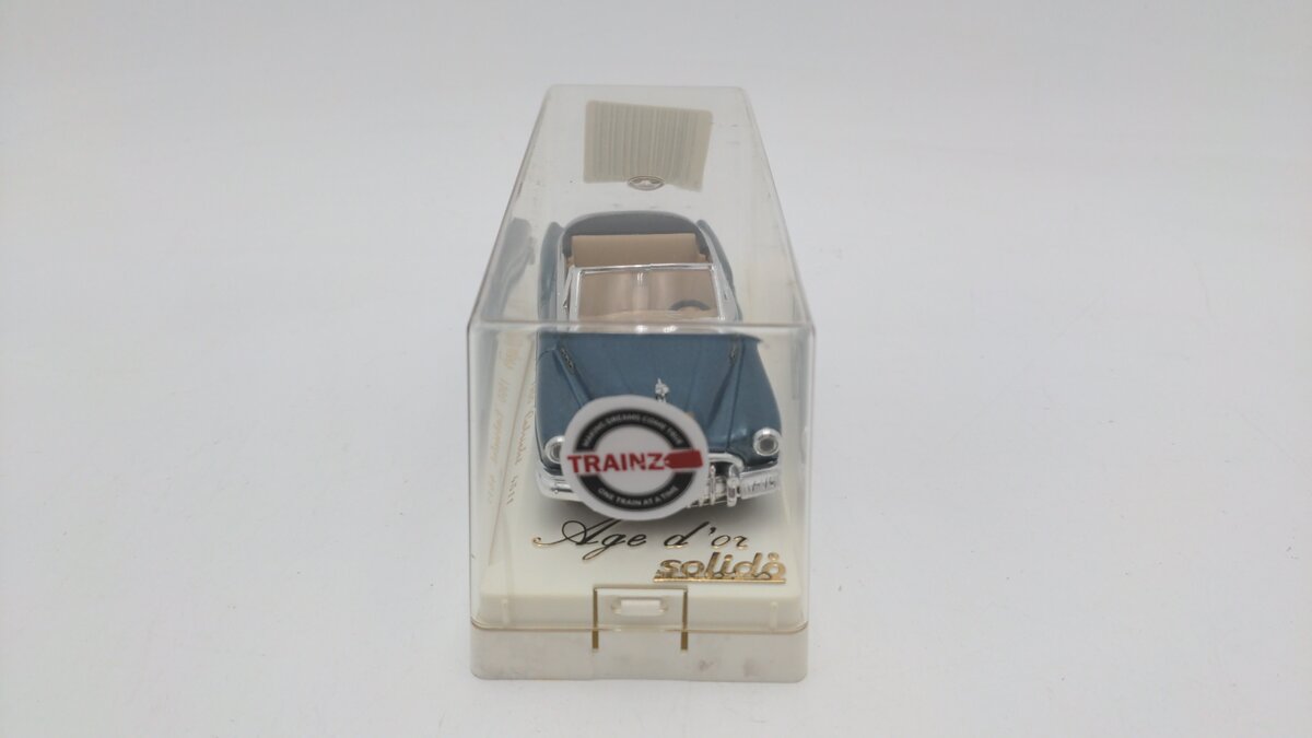 Solido 4511 1:43 Scale Age D'Or Die Cast Grayish-Blue 1950 Buick Super Cabriolet EX/Box