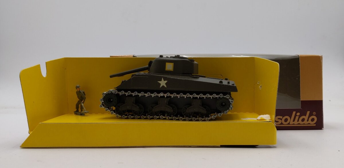 Solido 6053 1:50 Sherman Tank Collection Militaire II EX/Box