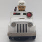 Daiya Military Police Jeep Tin Lithograph Battery Operated Toy EX