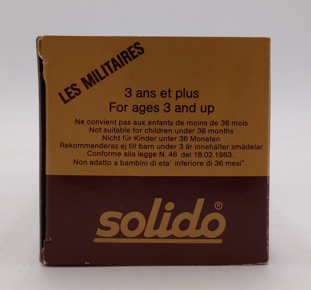 Solido 6058 1:50 Scale AMX-13 105 ALSACE Tank Collection Militaire II LN/Box