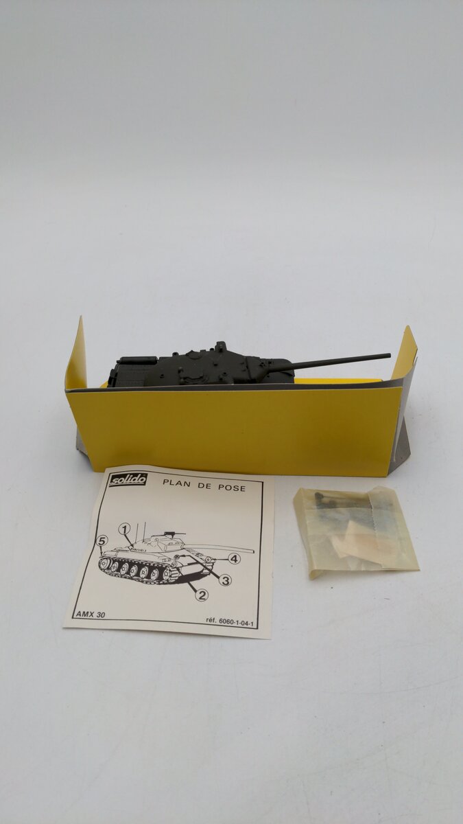 Solido 6060 1:50 Scale Custom Collection Militaire II AMX 30 Military Tank EX/Box