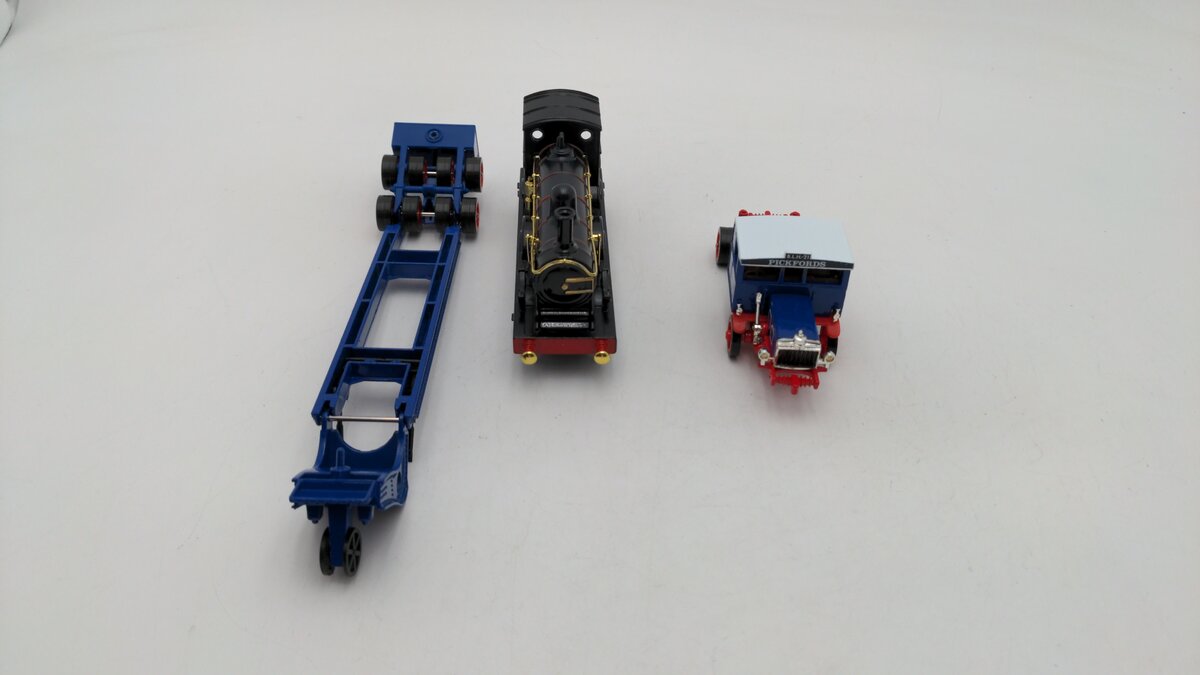 Matchbox YS-16 Models of Yesteryear 1929 Scammel 100 Ton Truck w/Locomotive LN/Box