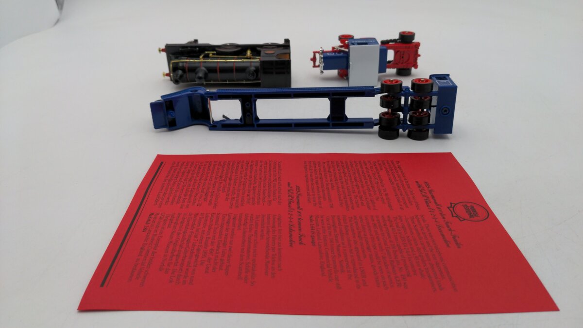Matchbox YS-16 Models of Yesteryear 1929 Scammel 100 Ton Truck w/Locomotive LN/Box