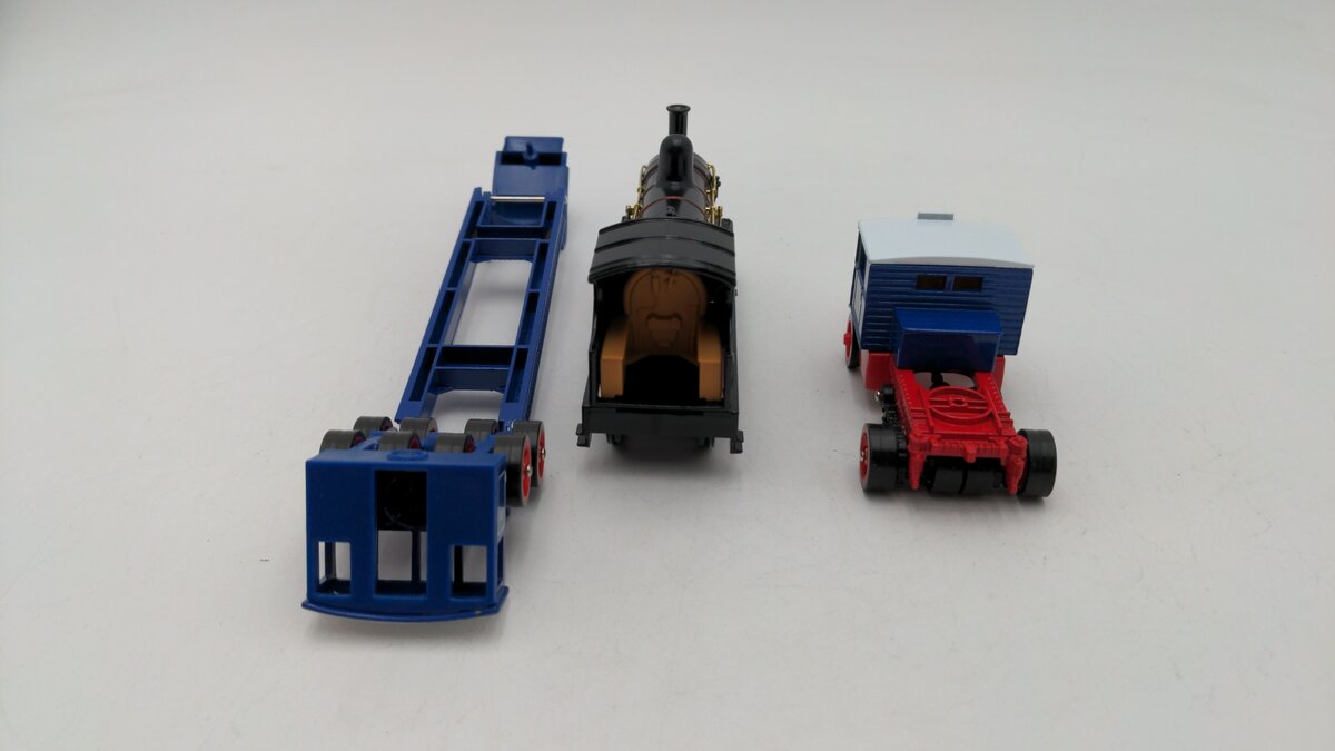 Matchbox YS-16 Models of Yesteryear 1929 Scammel 100 Ton Truck w/Locomotive LN/Box