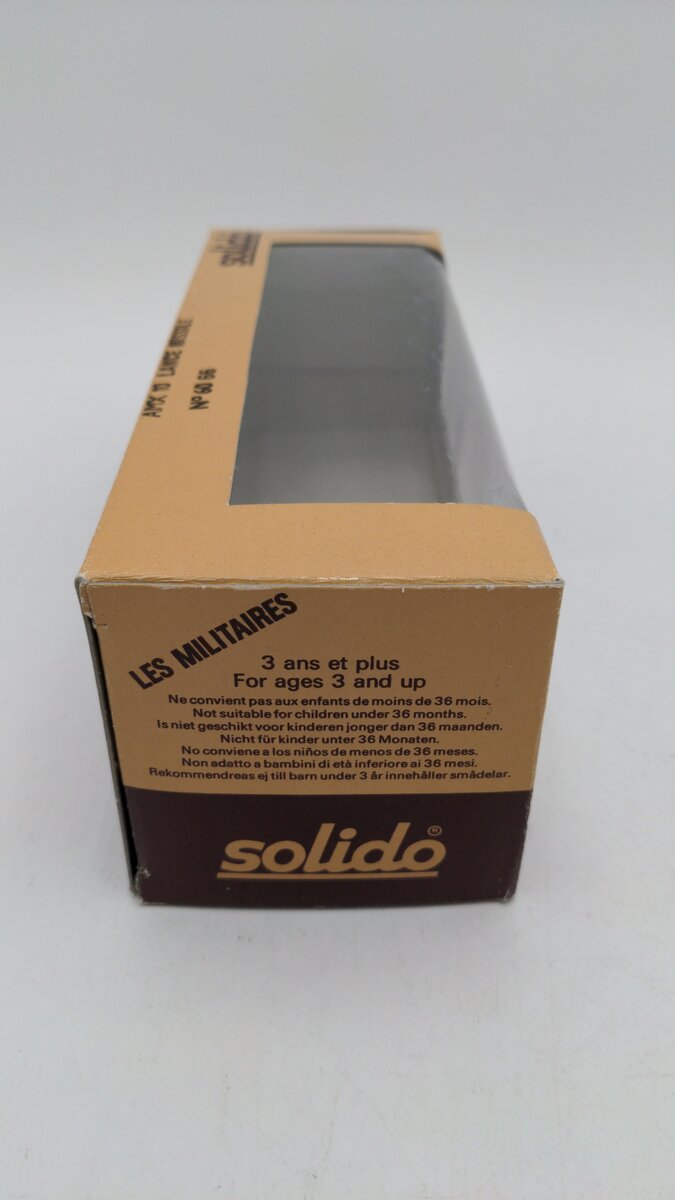Solido 6066 1:50 Scale AMX 10 Lance Missile Launcher Diecast W/2 Plastic Figures LN/Box