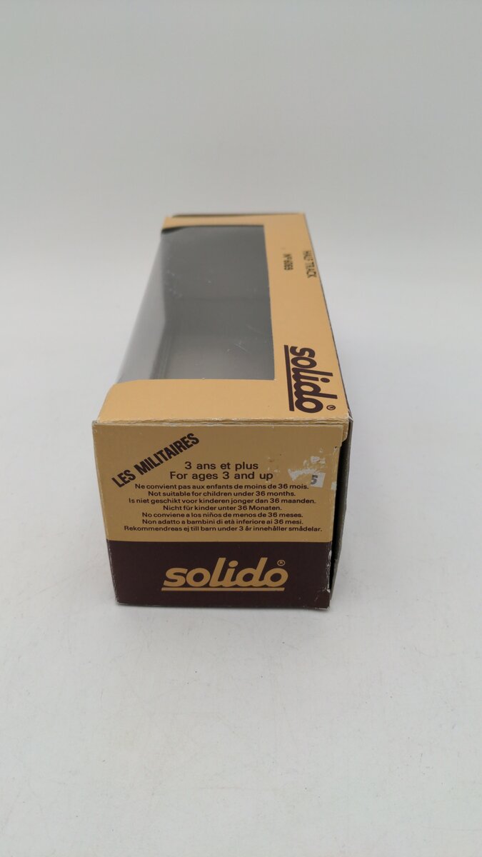 Solido 6069 1:50 Scale Half Track Depanneuse Collection Militaire II Diecast EX/Box