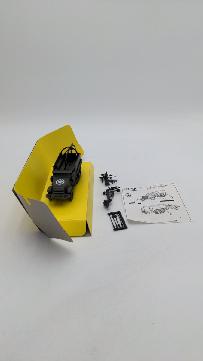 Solido 6069 1:50 Scale Collection Militaire II Half Track Diecast WW II EX/Box