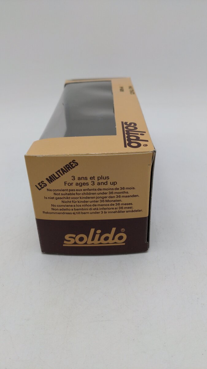 Solido 6069 1:50 Scale Collection Militaire II Half Track Diecast WW II EX/Box
