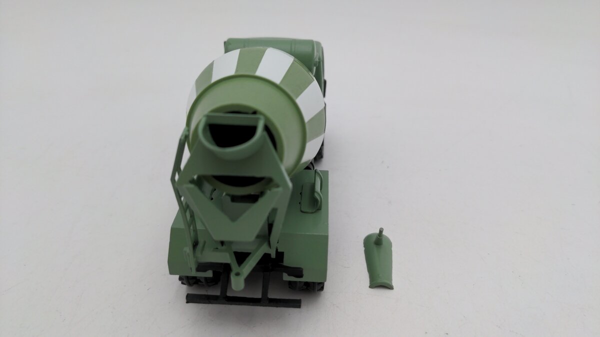 Conrad 2222 1:50 Scale Diecast Green/White Betonmischer 2222B 6x4 Cement Mixer EX/Box