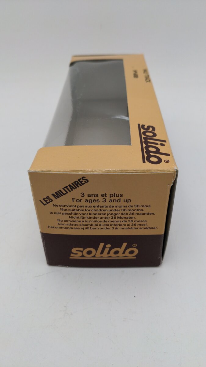 Solido 6069 1:50 Scale Collection Militaire II Half Track Diecast EX/Box