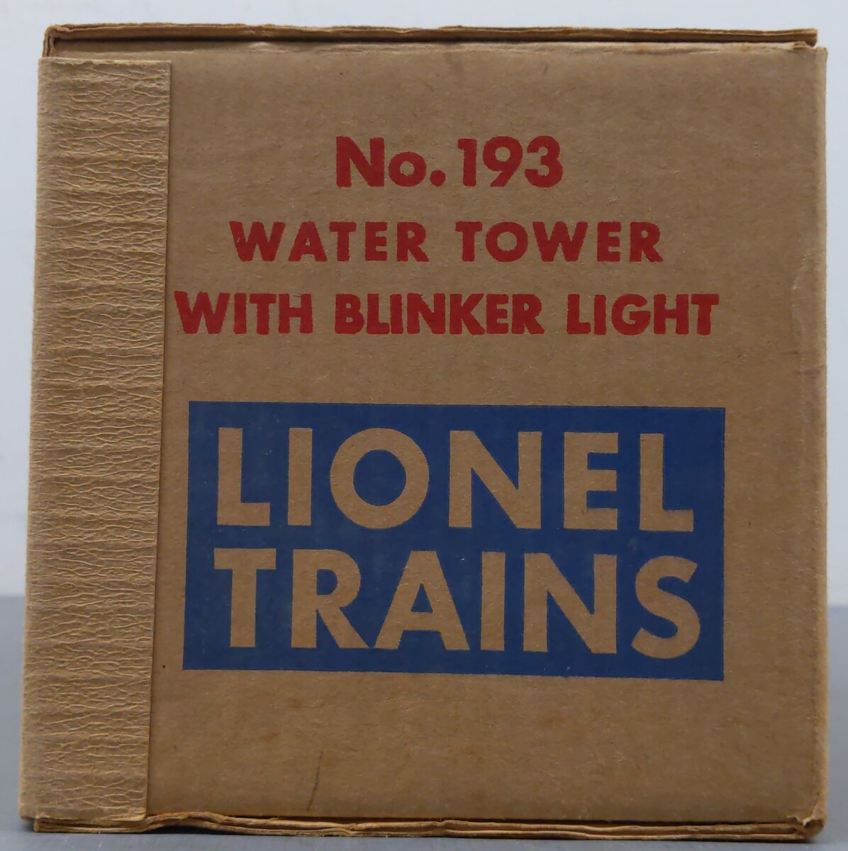 Lionel 193 Vintage O Red Industrial Water Tower VG/Box
