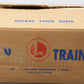 Lionel 264 Vintage O Operating Forklift Platform with two 6264 Lumber Cars VG/Box