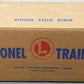 Lionel 264 Vintage O Operating Forklift Platform with two 6264 Lumber Cars VG/Box