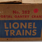 Lionel 282 Vintage O Bucyrus Erie Remote Control Gantry Crane VG/Box