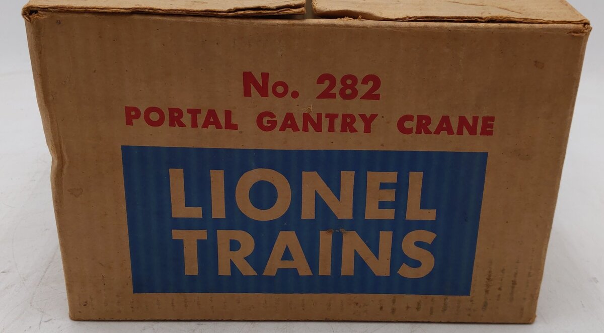 Lionel 282 Vintage O Bucyrus Erie Remote Control Gantry Crane VG/Box