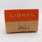 Lionel 3434 Vintage O Operating Chicken Sweeper Car EX/Box