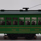 Lionel 6-18404 O Gauge San Francisco Green Trolley Car EX/Box