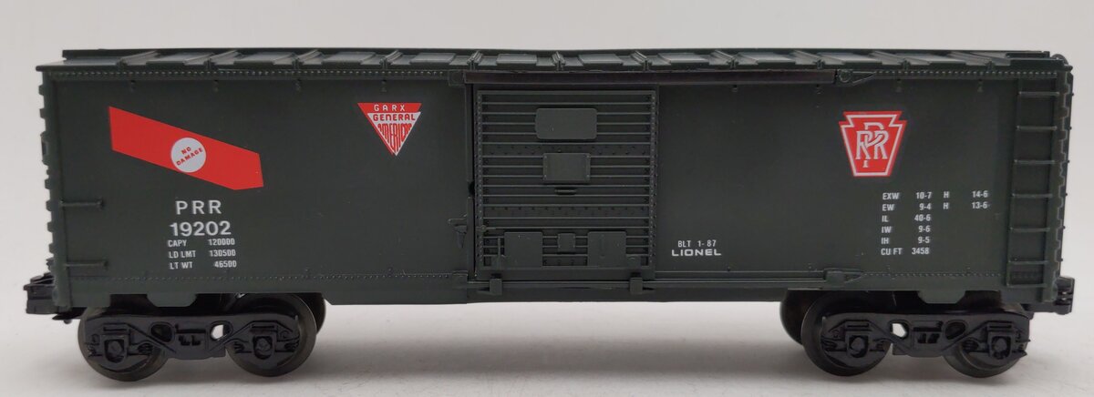 Lionel 6-19202 O Gauge Pennsylvania Railroad Boxcar #19202 EX/Box