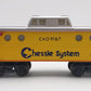 Lionel 6-9167 O-Gauge Chessie System N5C Illuminated Caboose #9167 EX