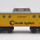 Lionel 6-9167 O-Gauge Chessie System N5C Illuminated Caboose #9167 EX