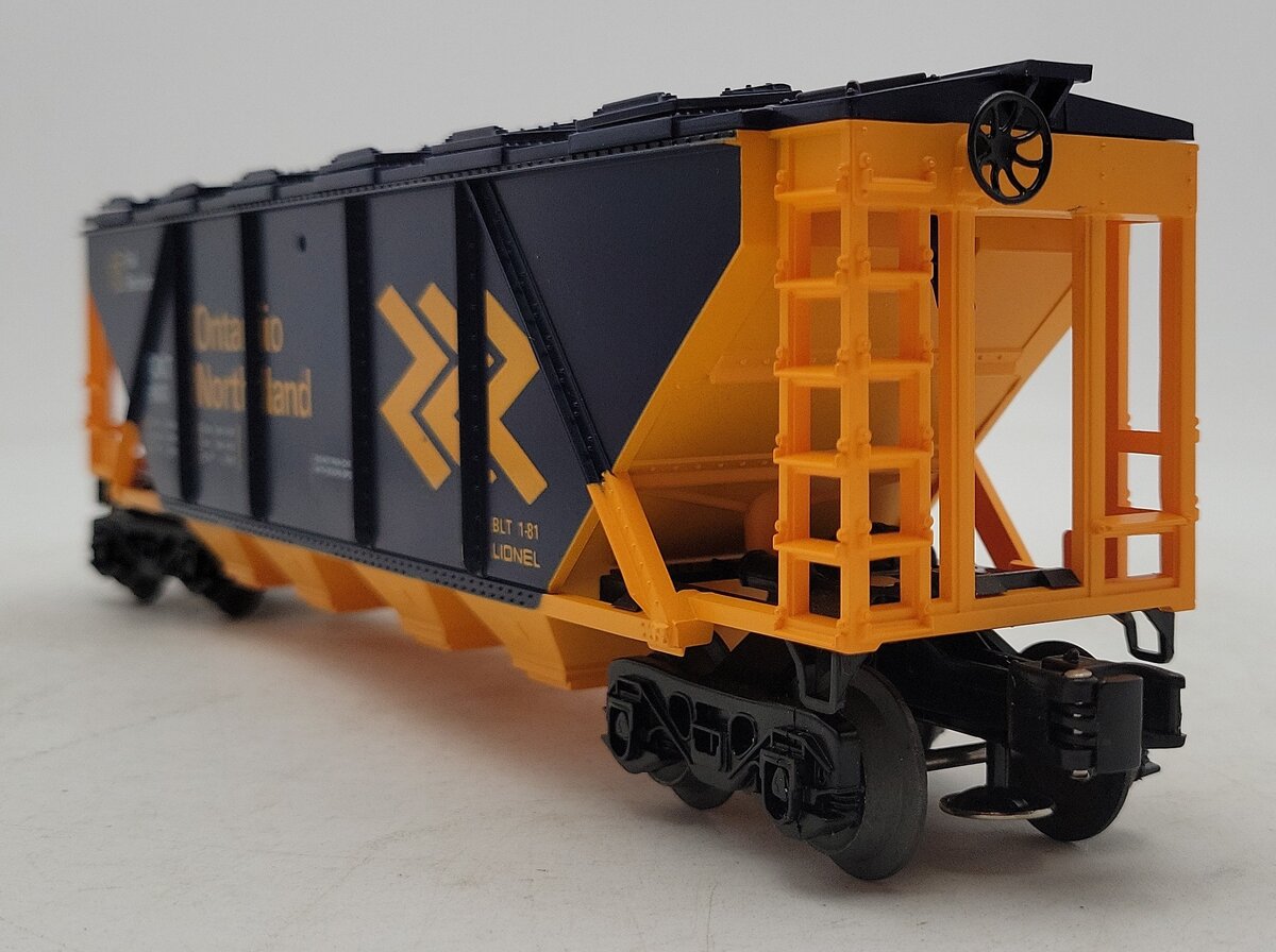 Lionel 6-6100 O Gauge Ontario Northland Covered Quad Hopper EX/Box