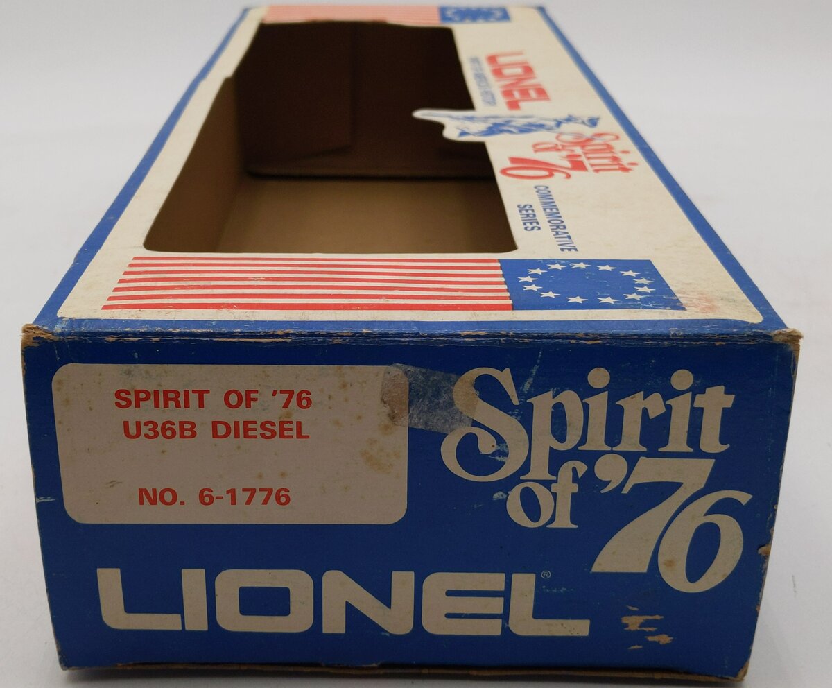 Lionel 6-1776 O Gauge Spirit of 76 Seaboard Coast Line U36B Diesel Locomotive VG/Box