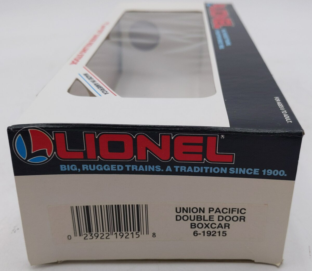 Lionel 6-19215 O Gauge Union Pacific Double Door Boxcar #19215 VG/Box
