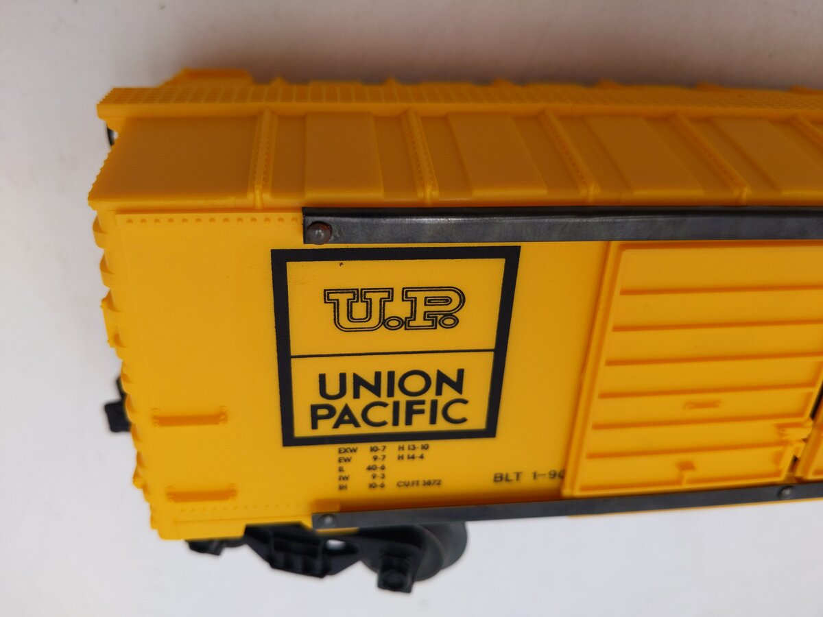 Lionel 6-19215 O Gauge Union Pacific Double Door Boxcar #19215 VG/Box