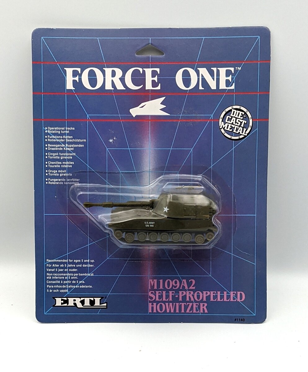 Ertl 1143 1:43 Force One Die Cast Metal U.S. Army M1 Abrams Tank MT/Box