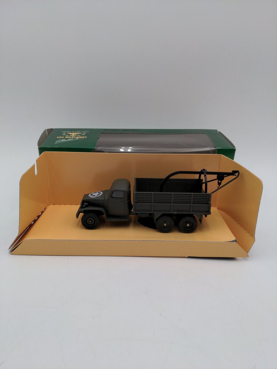 Solido 6002 GMC Lot 7 MILITARY CRANE TRUCK 1:50 Military Collection EX/Box