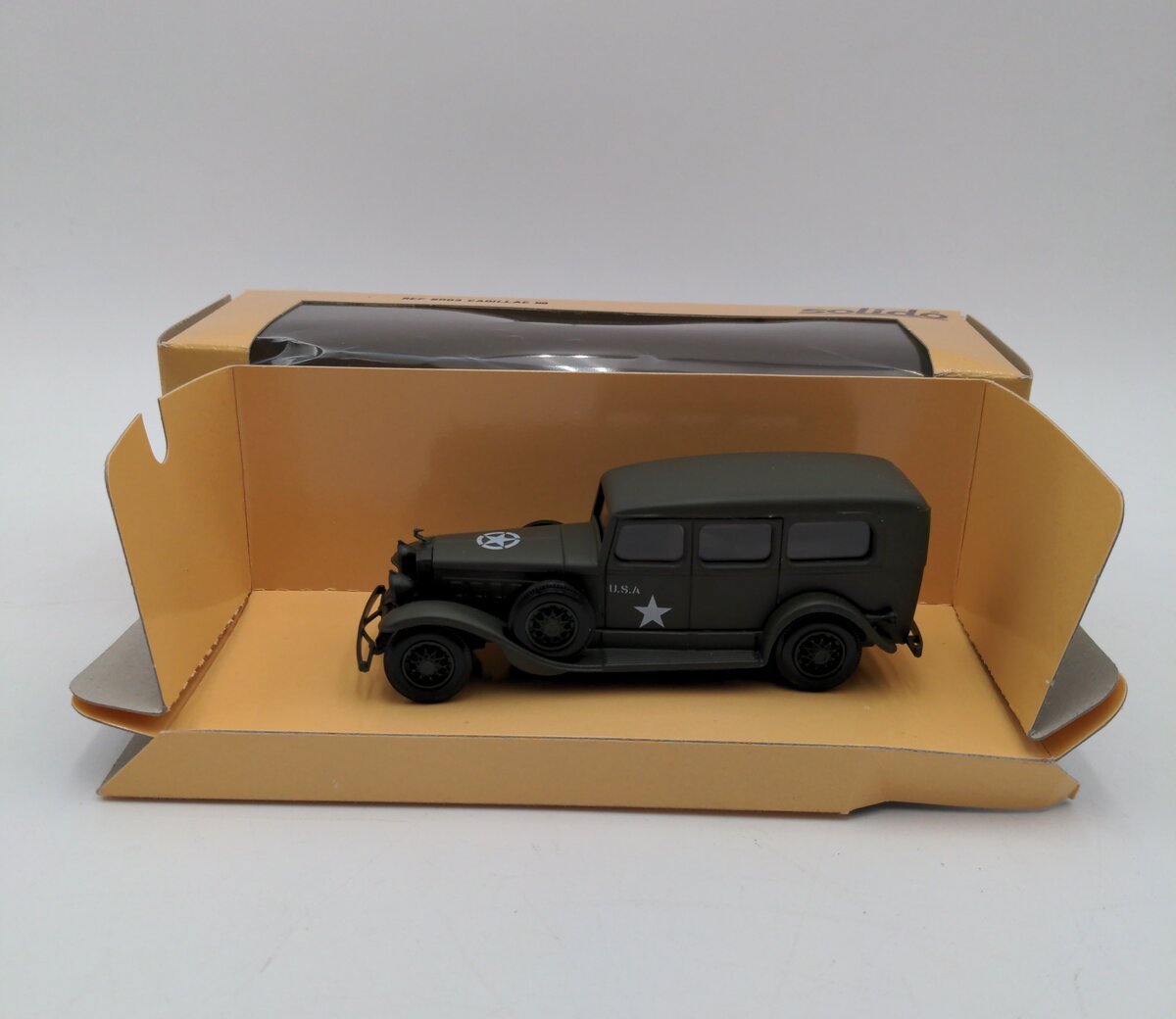 Solido 6003 HO Collection Military USA Army Cadillac VG/Box