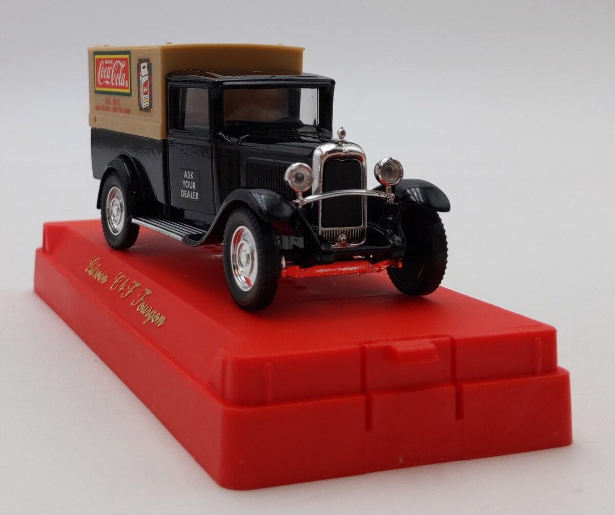 Coca-Cola solido 1:43 Scale Citroen C4F Fourgon Delivery Truck NIB