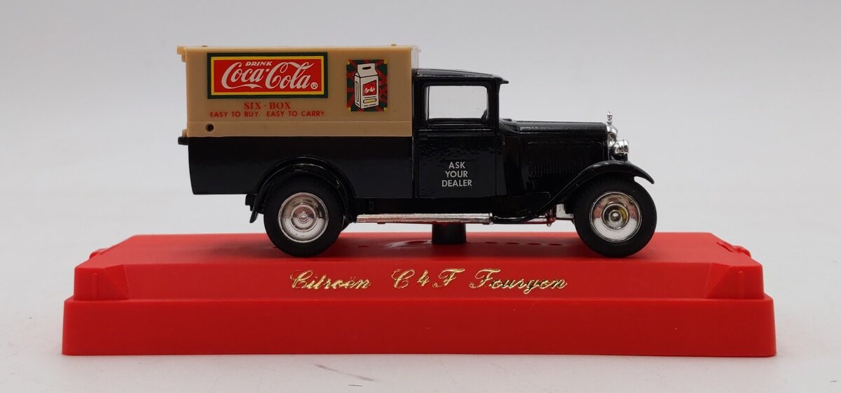 Coca-Cola solido 1:43 Scale Citroen C4F Fourgon Delivery Truck NIB