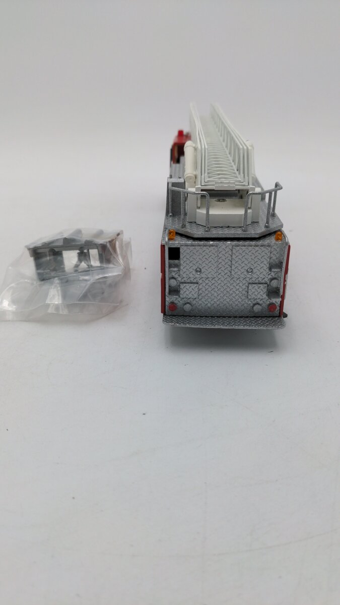 Conrad 5509 1:43 Scale City Of Miami Fire Rescue 2 Aerial Ladder Truck Die Cast EX/Box