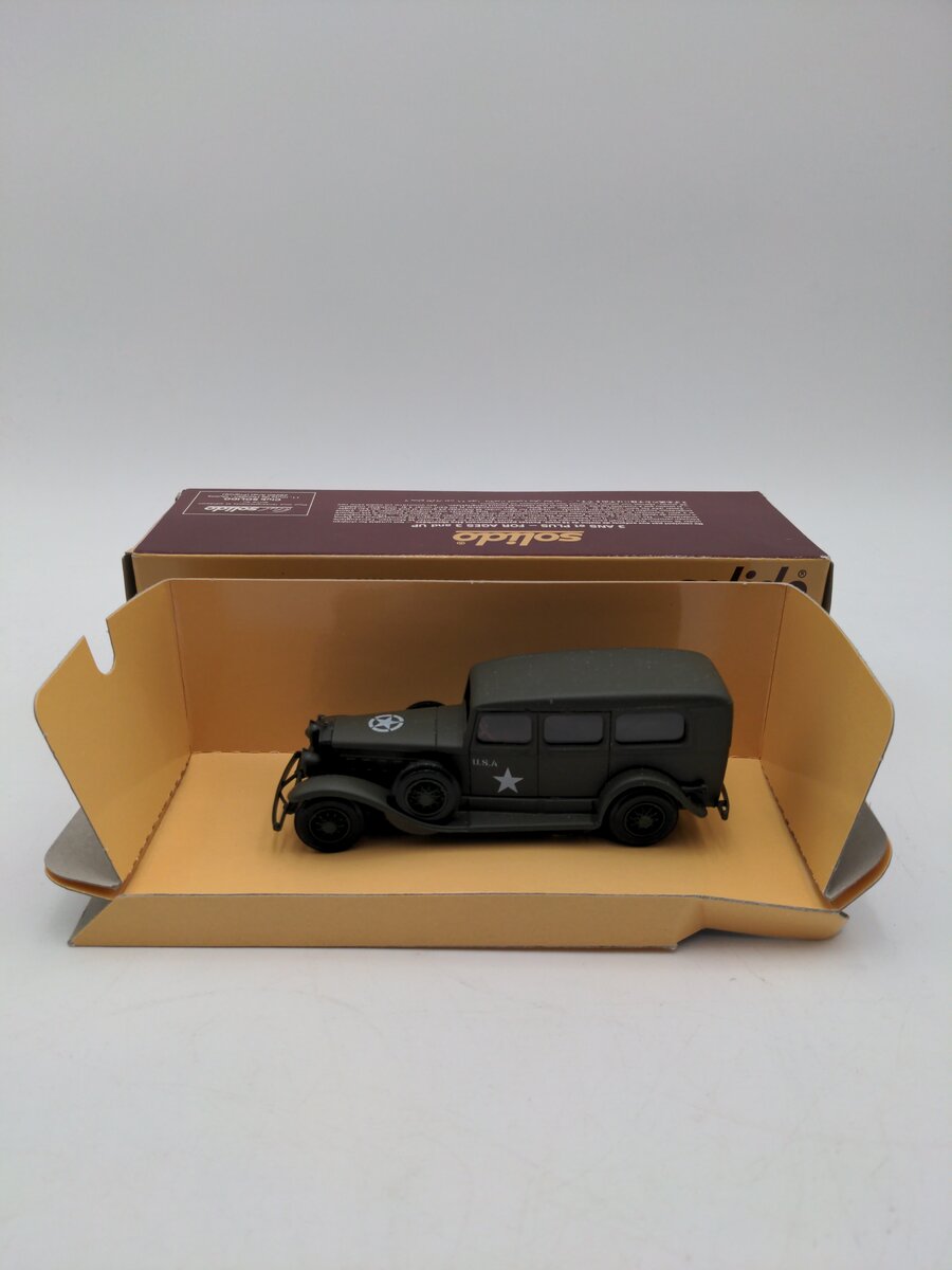 Solido 6003 HO Collection Military USA Army Cadillac EX/Box