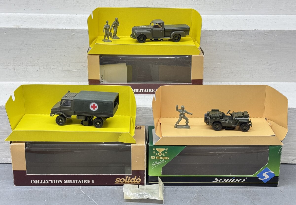 Solido & Corgi 1:50 Scale Diecast Assorted Vehicles [8] LN/Box