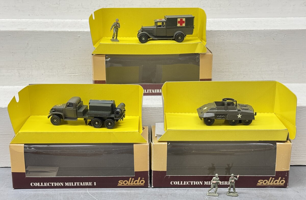 Solido & Corgi 1:50 Scale Diecast Assorted Vehicles [8] LN/Box