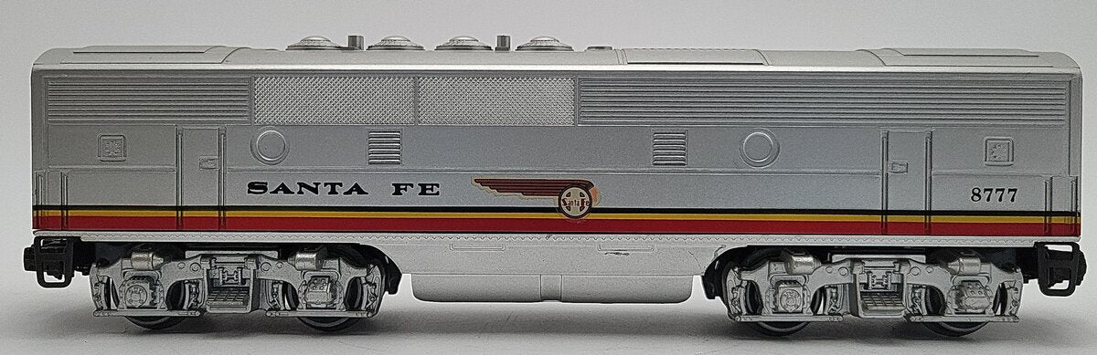 Lionel 6-8777 O Gauge Santa Fe F3 B Unit Non-Powered Diesel Locomotive EX/Box