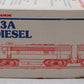 Lionel 6-8054 O Burlington F-3 A Chrome Diesel Locomotive #8054 EX/Box