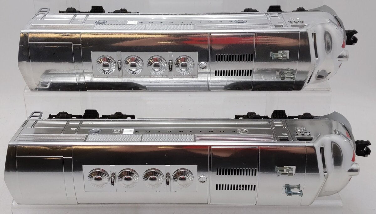 Lionel 6-8054 O Burlington F-3 A Chrome Diesel Locomotive #8054 EX/Box