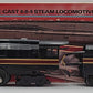 Lionel 6-8100 O Gauge Norfolk & Western 4-8-4 Steam Locomotive & Tender #611 LN/Box